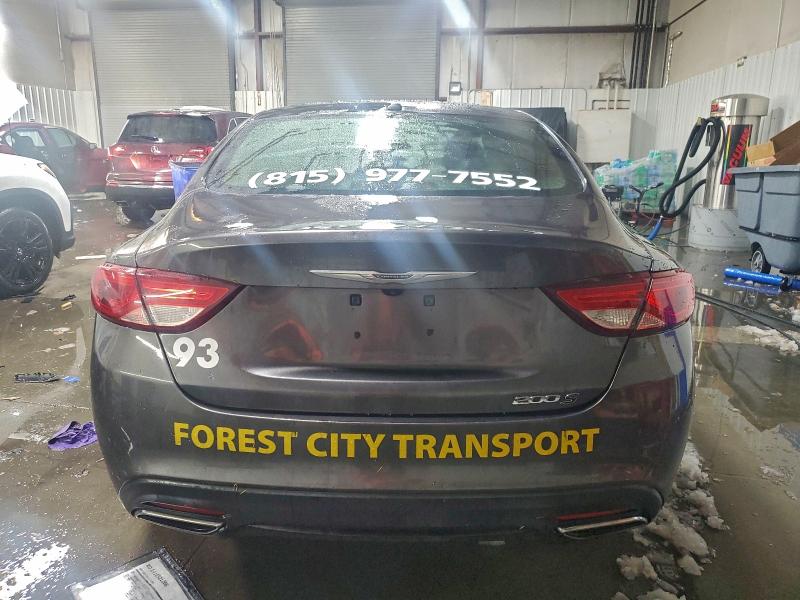 95851745 :رقم المزاد ، 1C3CCCBB5FN647093 vin ، 2015 Chrysler 200 مزاد بيع