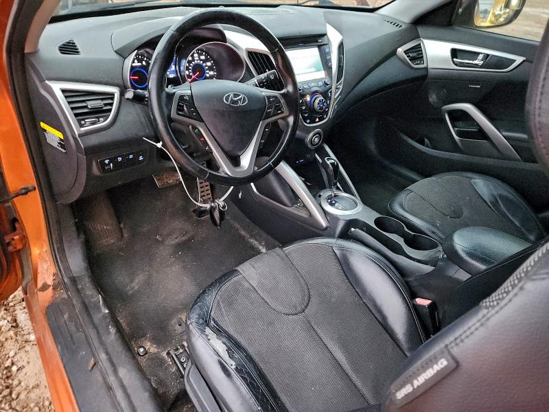 2012 Hyundai Veloster მანქანა იყიდება აუქციონზე, vin: KMHTC6AD4CU030684, აუქციონის ნომერი: 95912895