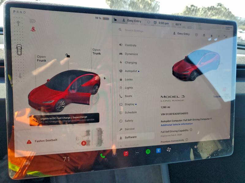Продажа на аукционе авто 2025 Tesla Model 3, vin: 5YJ3E1EA0SF048513, номер лота: 96787605