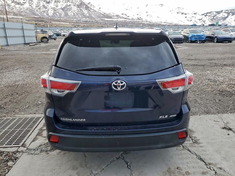 2016 Toyota Highlander მანქანა იყიდება აუქციონზე, vin: 5TDJKRFH8GS236919, აუქციონის ნომერი: 95444385