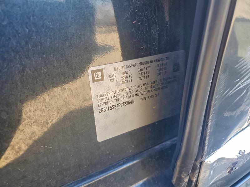 Aukcja sprzedaży 2014 Cadillac Xts, vin: 2G61L5S34E9233640, numer aukcji: 98793125