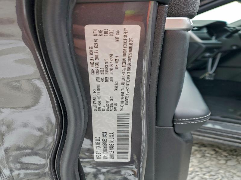 95017985 :رقم المزاد ، 1C4RJYB64R8511424 vin ، 2024 Jeep Grand Cherokee مزاد بيع