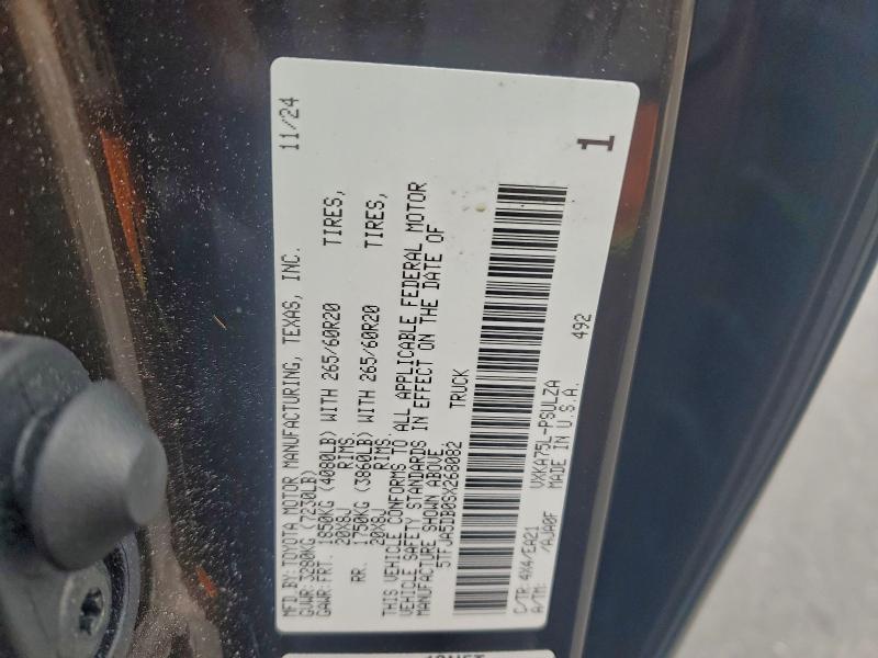 95189785 :رقم المزاد ، 5TFJA5DB0SX268082 vin ، 2025 Toyota Tundra Cre مزاد بيع