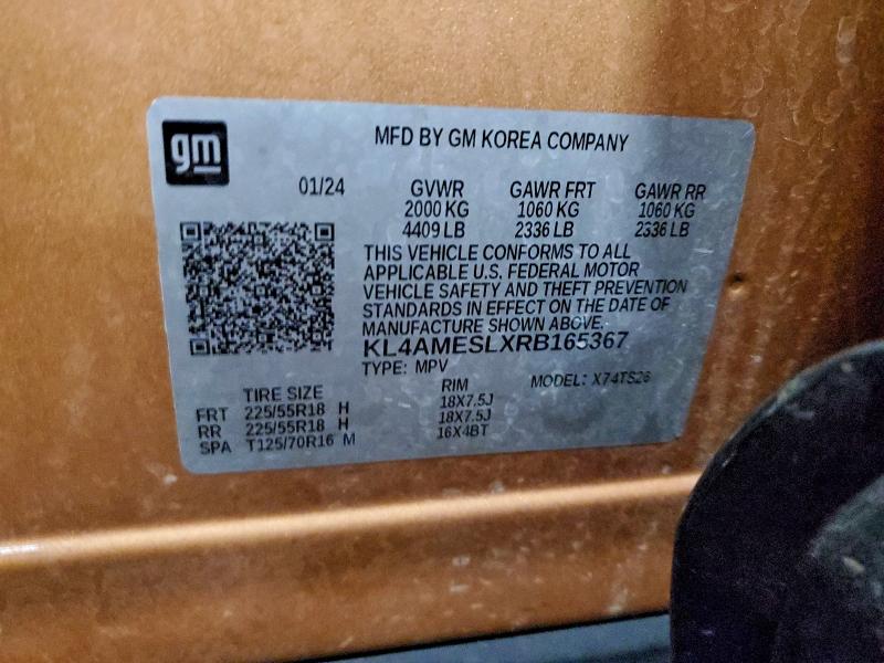 Продажа на аукционе авто 2024 Buick Encore Gx, vin: KL4AMESLXRB165367, номер лота: 97700475