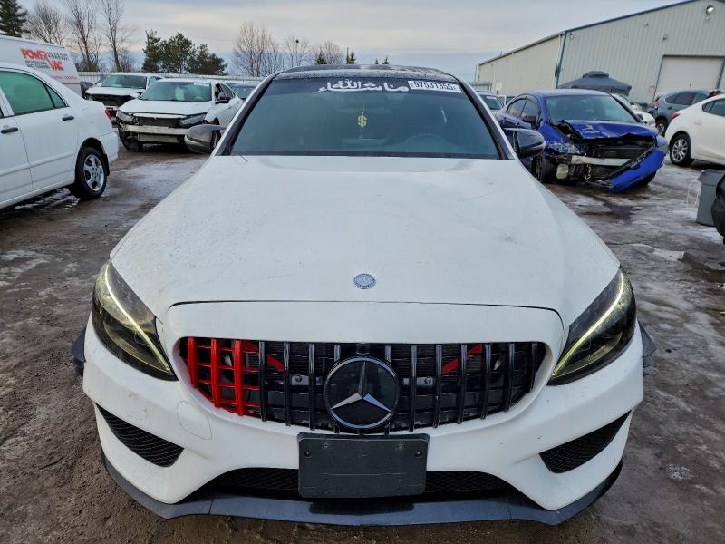 97531355 :رقم المزاد ، 55SWF4KB4HU181310 vin ، 2017 Mercedes-benz C Class C300 4d Spor مزاد بيع