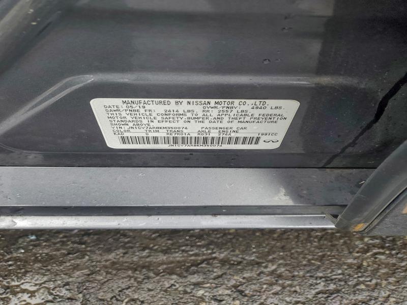 96937265 :رقم المزاد ، JN1CV7AR8KM350074 vin ، 2019 Infiniti Q50 Pure مزاد بيع