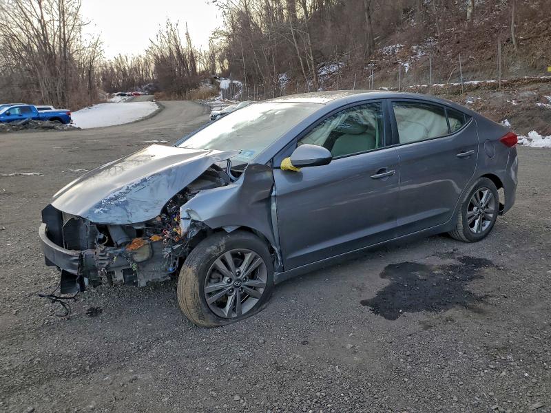 95109215 :رقم المزاد ، 5NPD84LF7JH384512 vin ، 2018 Hyundai Elantra مزاد بيع