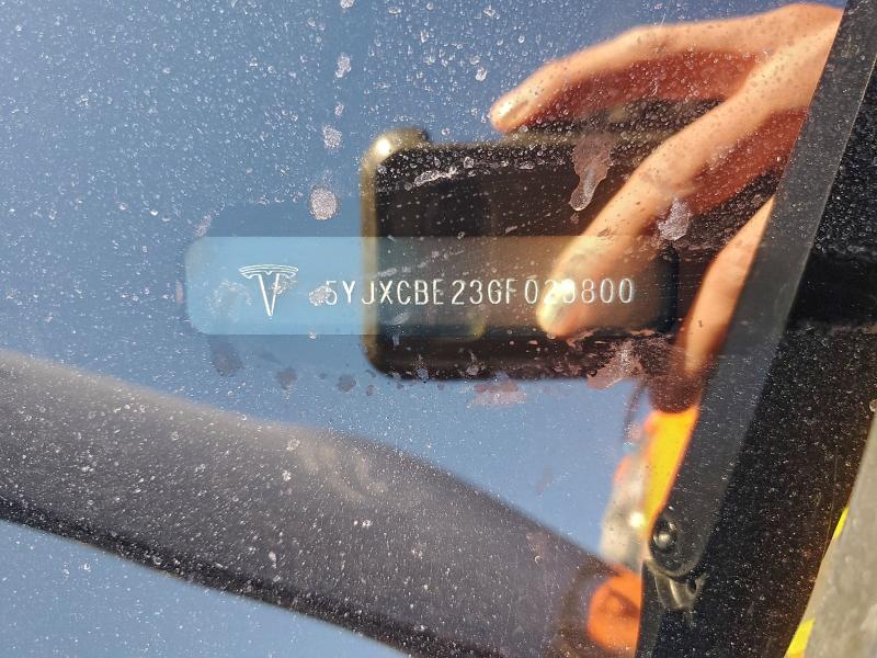 2016 Tesla Model X მანქანა იყიდება აუქციონზე, vin: 5YJXCBE23GF023800, აუქციონის ნომერი: 97430865