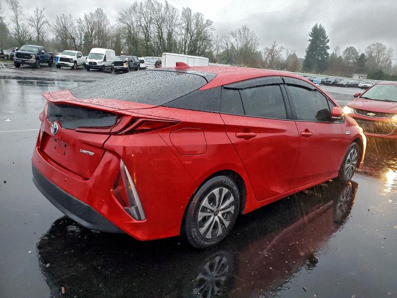 2021 Toyota Prius Prime მანქანა იყიდება აუქციონზე, vin: JTDKAMFP9M3184313, აუქციონის ნომერი: 97155195