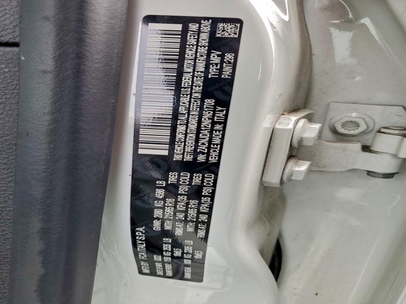 2022 Jeep Renegade მანქანა იყიდება აუქციონზე, vin: ZACNJDA12NPN51708, აუქციონის ნომერი: 97369865