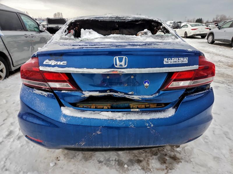 Продаж на аукціоні авто 2013 Honda Civic, vin: 2HGFB2F5XDH021329, номер лоту: 96175645