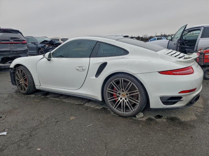 95857975 :رقم المزاد ، WP0AD2A92FS166227 vin ، 2015 Porsche 911 Turbo مزاد بيع
