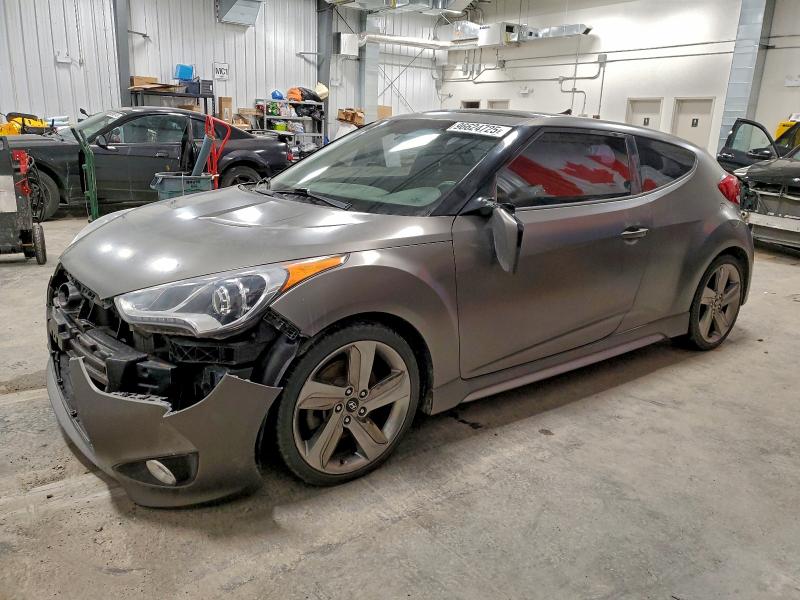 Auction sale of the 2013 Hyundai Veloster T, vin: KMHTC6AE0DU105942, lot number: 96624725