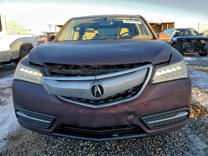 Продажа на аукционе авто 2016 Acura Mdx, vin: 5FRYD4H26GB023734, номер лота: 95771775