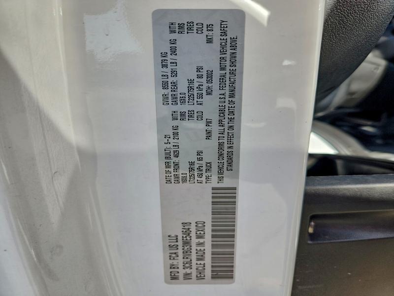 Продажа на аукционе авто 2021 Ram Promaster 1500, vin: 3C6LRVBG3ME546418, номер лота: 96282185
