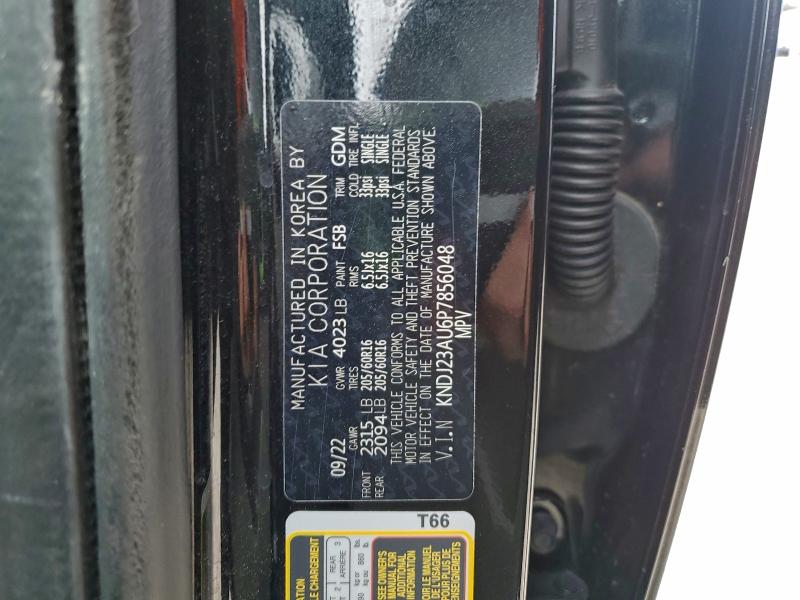 2023 Kia Soul მანქანა იყიდება აუქციონზე, vin: KNDJ23AU6P7856048, აუქციონის ნომერი: 95253975