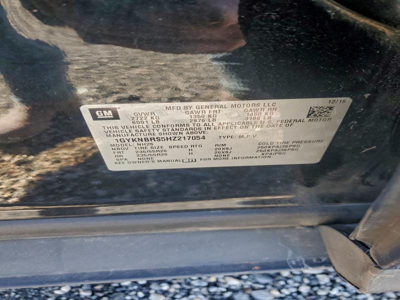 Aukcja sprzedaży 2017 Cadillac Xt5, vin: 1GYKNBRS5HZ217054, numer aukcji: 97153705