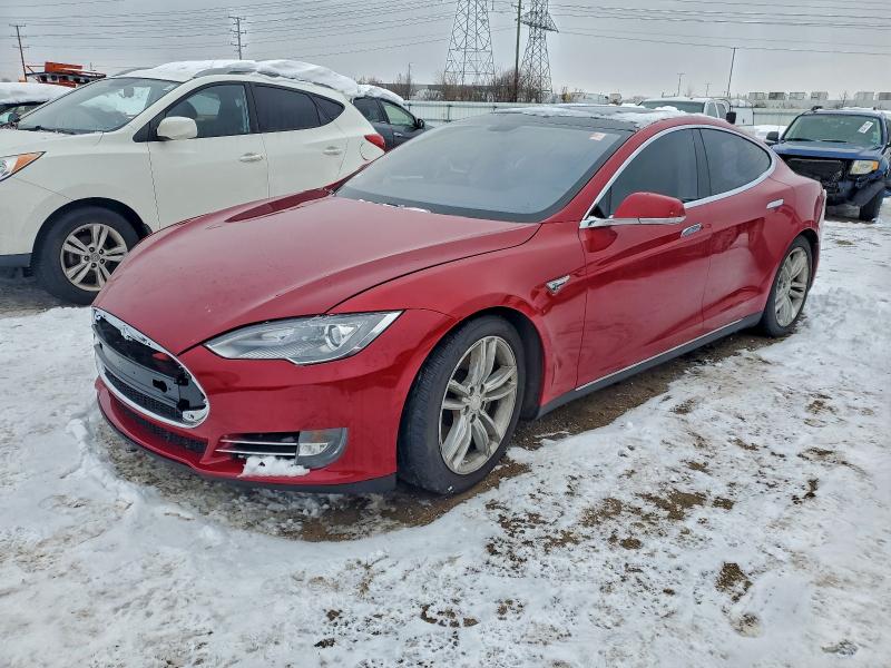 95257855 :رقم المزاد ، 5YJSA1DP5DFP10859 vin ، 2013 Tesla Model S مزاد بيع