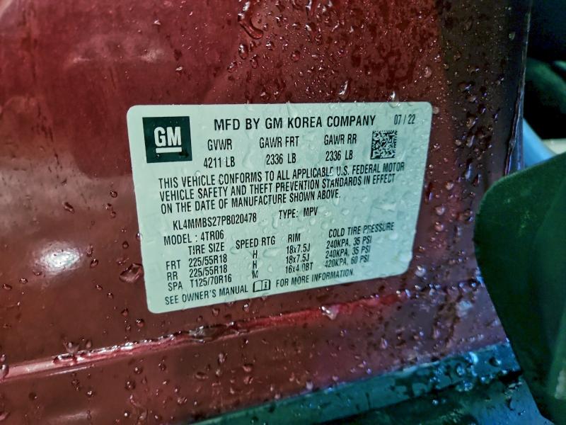 Продаж на аукціоні авто 2023 Buick Encore Gx, vin: KL4MMBS27PB020478, номер лоту: 95480065