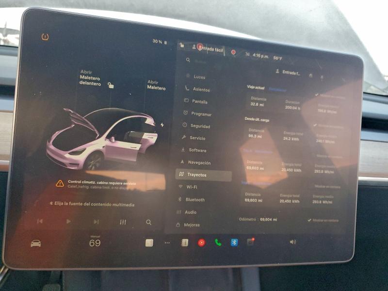 Aukcja sprzedaży 2022 Tesla Model Y, vin: 7SAYGDEE1NA007851, numer aukcji: 98156665