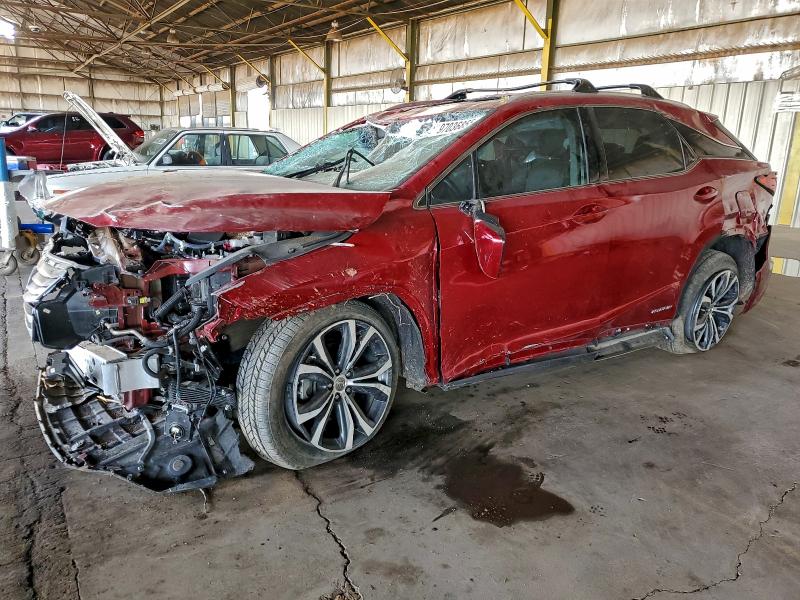 2016 Lexus Rx 450h მანქანა იყიდება აუქციონზე, vin: 2T2BGMCA0GC005341, აუქციონის ნომერი: 79407215
