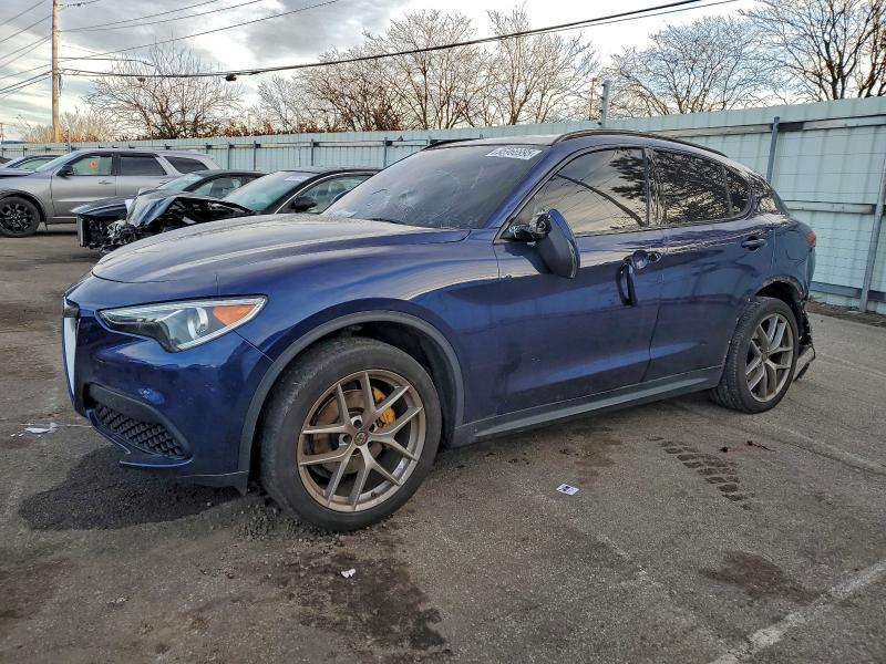 2019 Alfa Romeo Stelvio მანქანა იყიდება აუქციონზე, vin: ZASPAKBN7K7C71882, აუქციონის ნომერი: 95966995