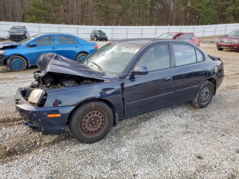 2005 Hyundai Elantra მანქანა იყიდება აუქციონზე, vin: KMHDN46D05U031569, აუქციონის ნომერი: 95293535