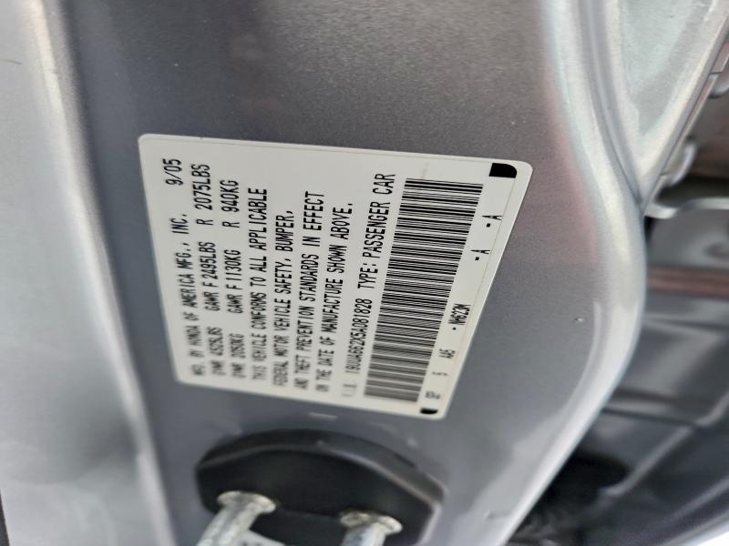 Продажа на аукционе авто 2005 Acura Tl, vin: 19UUA662X5A081828, номер лота: 96842475