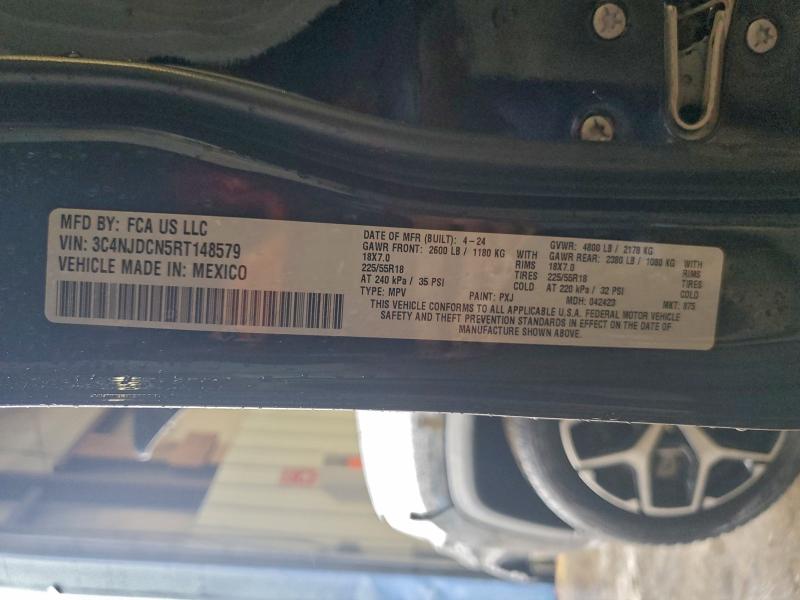 Продаж на аукціоні авто 2024 Jeep Compass, vin: 3C4NJDCN5RT148579, номер лоту: 97747945
