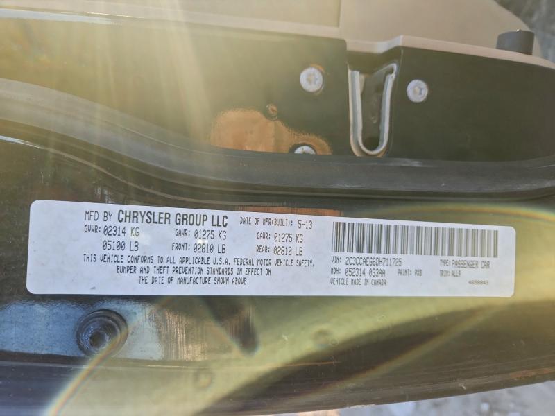 Продаж на аукціоні авто 2013 Chrysler 300c, vin: 2C3CCAEG6DH711725, номер лоту: 97564975