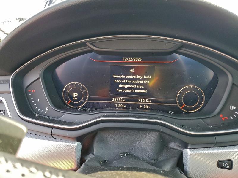 Aukcja sprzedaży 2019 Audi A5 Premium, vin: WAUTNAF53KA059576, numer aukcji: 97130185