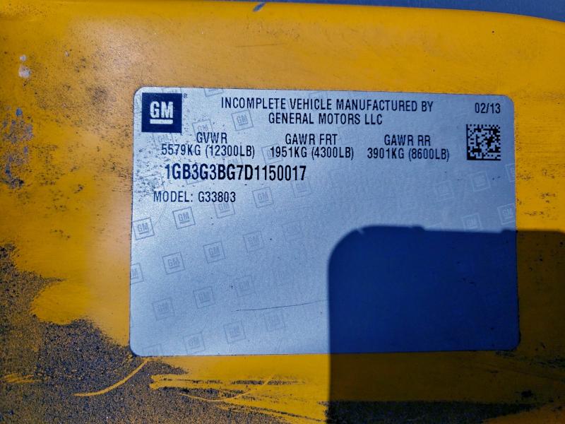 Продаж на аукціоні авто 2013 Chev Express, vin: 1GB3G3BG7D1150017, номер лоту: 93772795