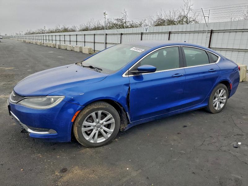 2015 Chrysler 200 Limite მანქანა იყიდება აუქციონზე, vin: 1C3CCCABXFN599981, აუქციონის ნომერი: 97849915