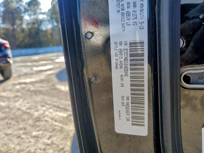96643865 :رقم المزاد ، 2C3CCABG1KH635042 vin ، 2019 Chrysler 300 مزاد بيع
