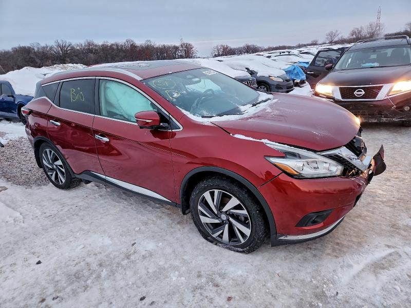 95461875 :رقم المزاد ، 5N1AZ2MH5FN281998 vin ، 2015 Nissan Murano مزاد بيع
