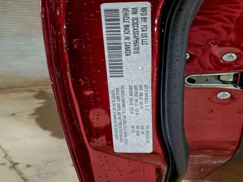 94959205 :رقم المزاد ، 2C3CCASG4PH647015 vin ، 2023 Chrysler 300 مزاد بيع
