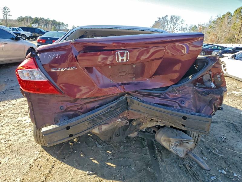 2012 Honda Civic მანქანა იყიდება აუქციონზე, vin: 19XFB2F52CE389562, აუქციონის ნომერი: 96925875