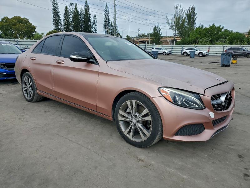 2015 Mercedes-benz C მანქანა იყიდება აუქციონზე, vin: 55SWF4KB1FU040479, აუქციონის ნომერი: 56408606