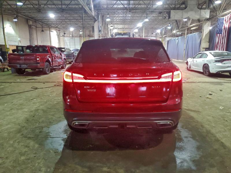 97768205 :رقم المزاد ، 2LMTJ8LR9GBL57155 vin ، 2016 Lincoln Mkx Reserv مزاد بيع