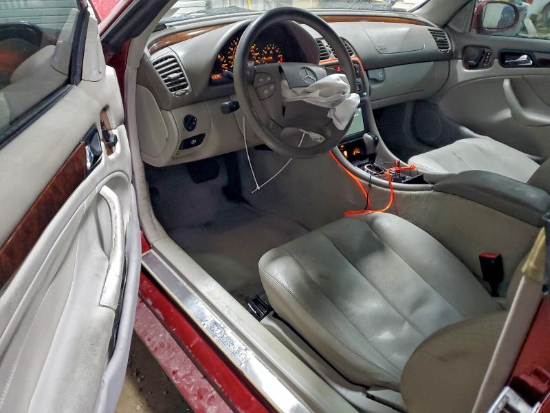 97562795 :رقم المزاد ، WDBLK65G41T069630 vin ، 2001 Mercedes-benz Clk مزاد بيع