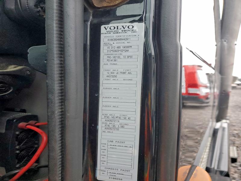 2006 Volvo Vn Vnl მანქანა იყიდება აუქციონზე, vin: 4V4NC9GH66N442911, აუქციონის ნომერი: 98238415