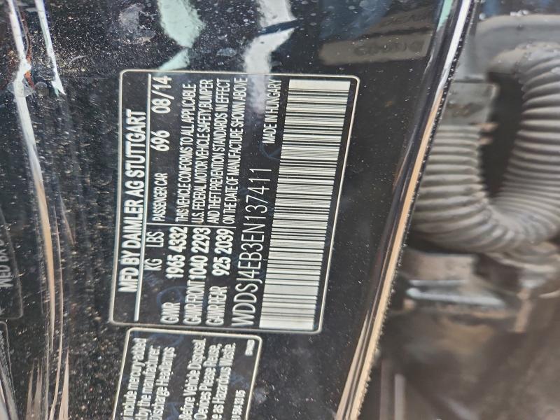 Auction sale of the 2014 Mercedes-benz Cla, vin: WDDSJ4EB3EN137411, lot number: 95500065