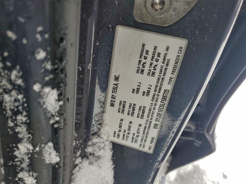 Продаж на аукціоні авто 2020 Tesla Model 3, vin: 5YJ3E1EC5LF586725, номер лоту: 94888545