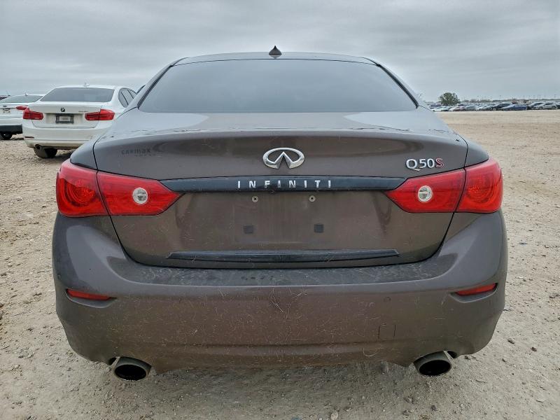 97306355 :رقم المزاد ، JN1BV7AP3EM675780 vin ، 2014 Infiniti Q50 مزاد بيع