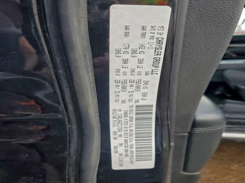 97386665 :رقم المزاد ، 1C4RDJAG6CC172842 vin ، 2012 Dodge Durango مزاد بيع