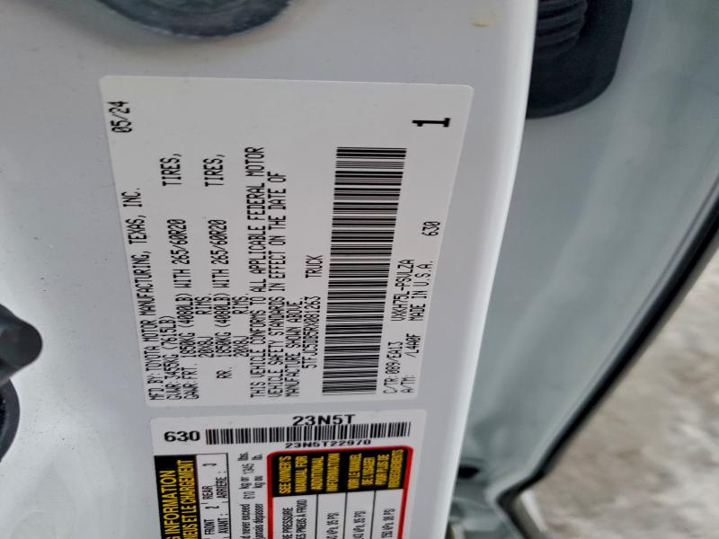 2024 Toyota Tundra მანქანა იყიდება აუქციონზე, vin: 5TFJC5DB5RX081263, აუქციონის ნომერი: 98137445