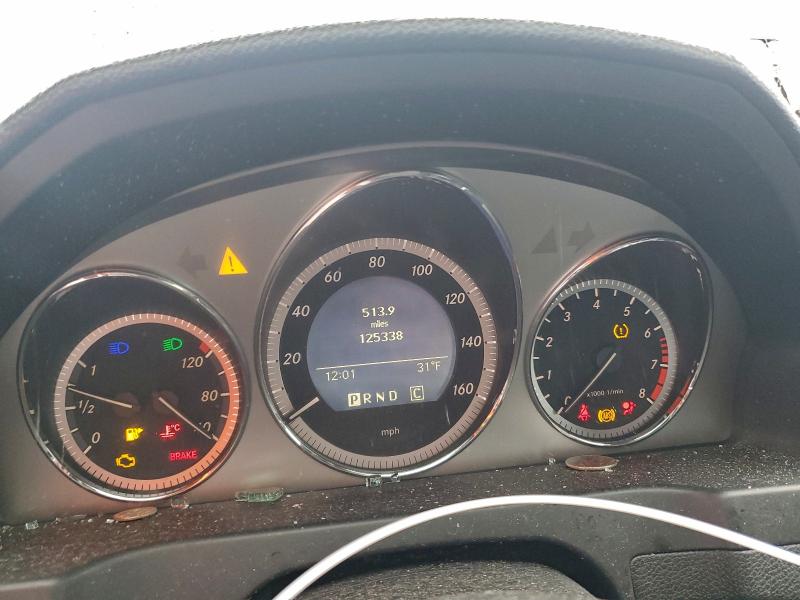 Продажа на аукционе авто 2009 Mercedes-benz C, vin: WDDGF54X39R055848, номер лота: 93935575