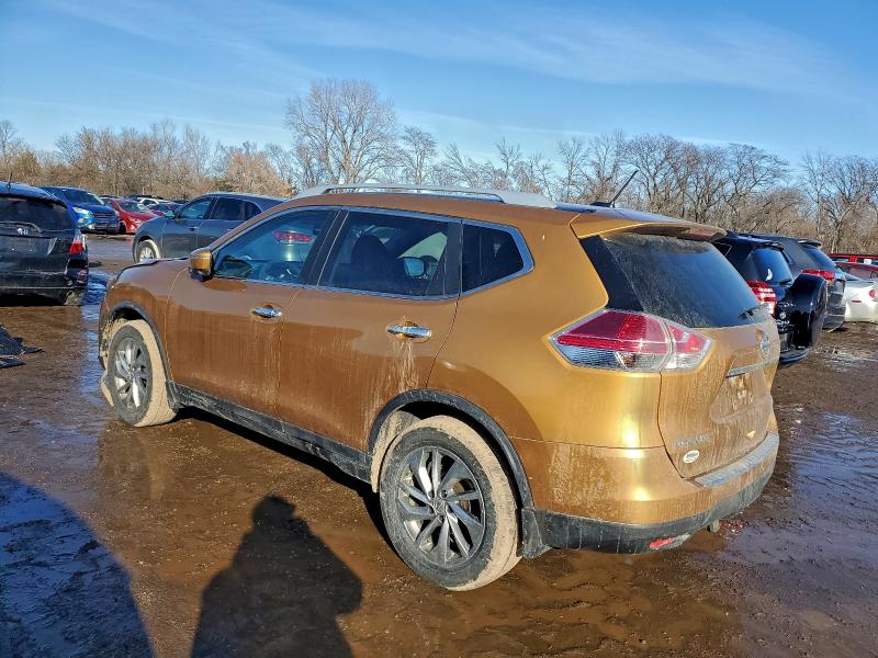2014 Nissan Rogue S მანქანა იყიდება აუქციონზე, vin: 5N1AT2MV8EC860145, აუქციონის ნომერი: 96965235