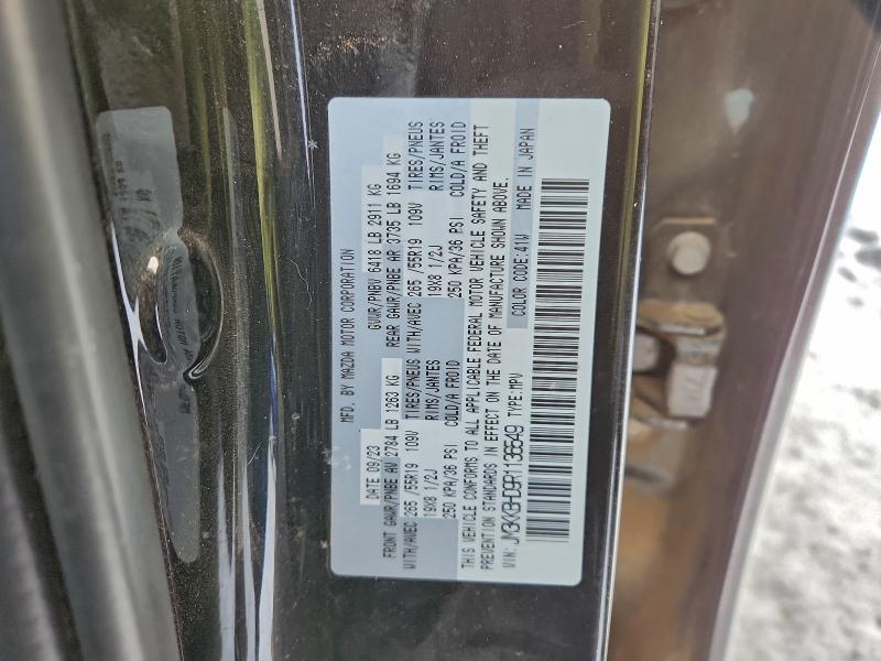 Aukcja sprzedaży 2024 Mazda Cx-90, vin: JM3KKBHD9R1136549, numer aukcji: 95859815