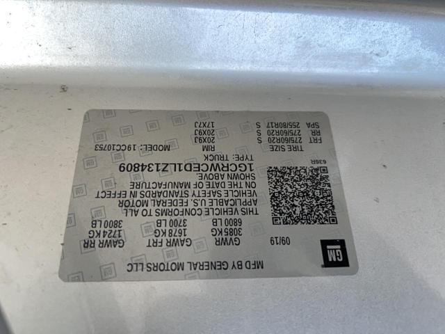 98694955 :رقم المزاد ، 1GCRWCED1LZ134809 vin ، 2020 Chevrolet Silverado مزاد بيع